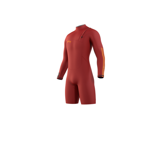 The One Longarm Shorty 3/2mm Zipfree-0