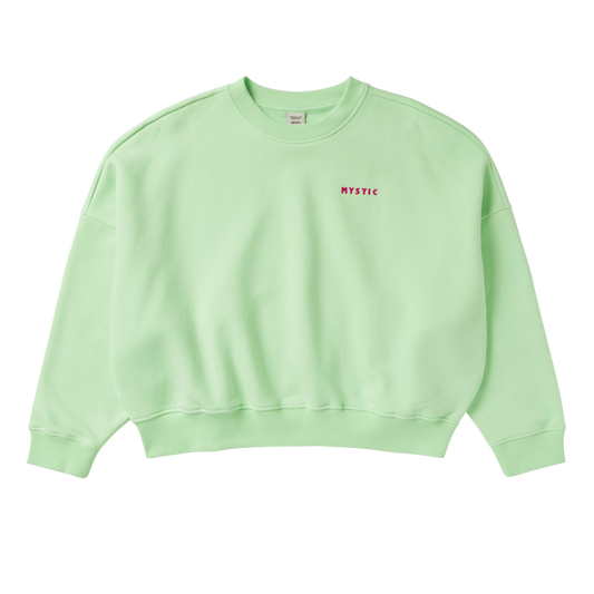 Dropped Shoulder Crew Sweat Women-5