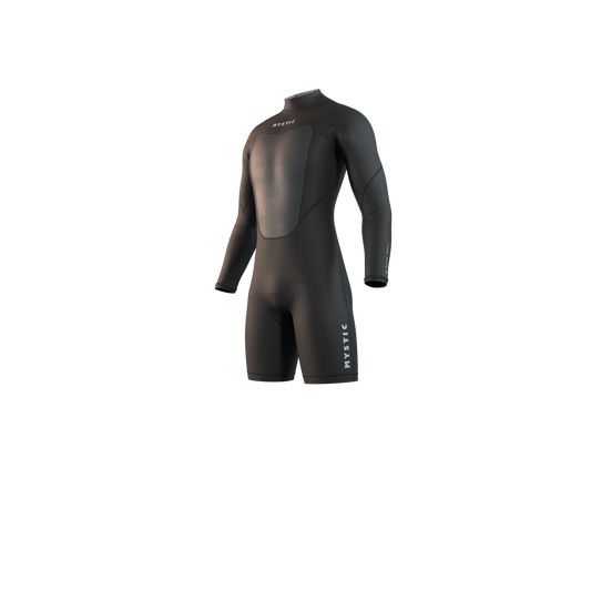 Brand Longarm Shorty 3/2mm Bzip Flatlock-0