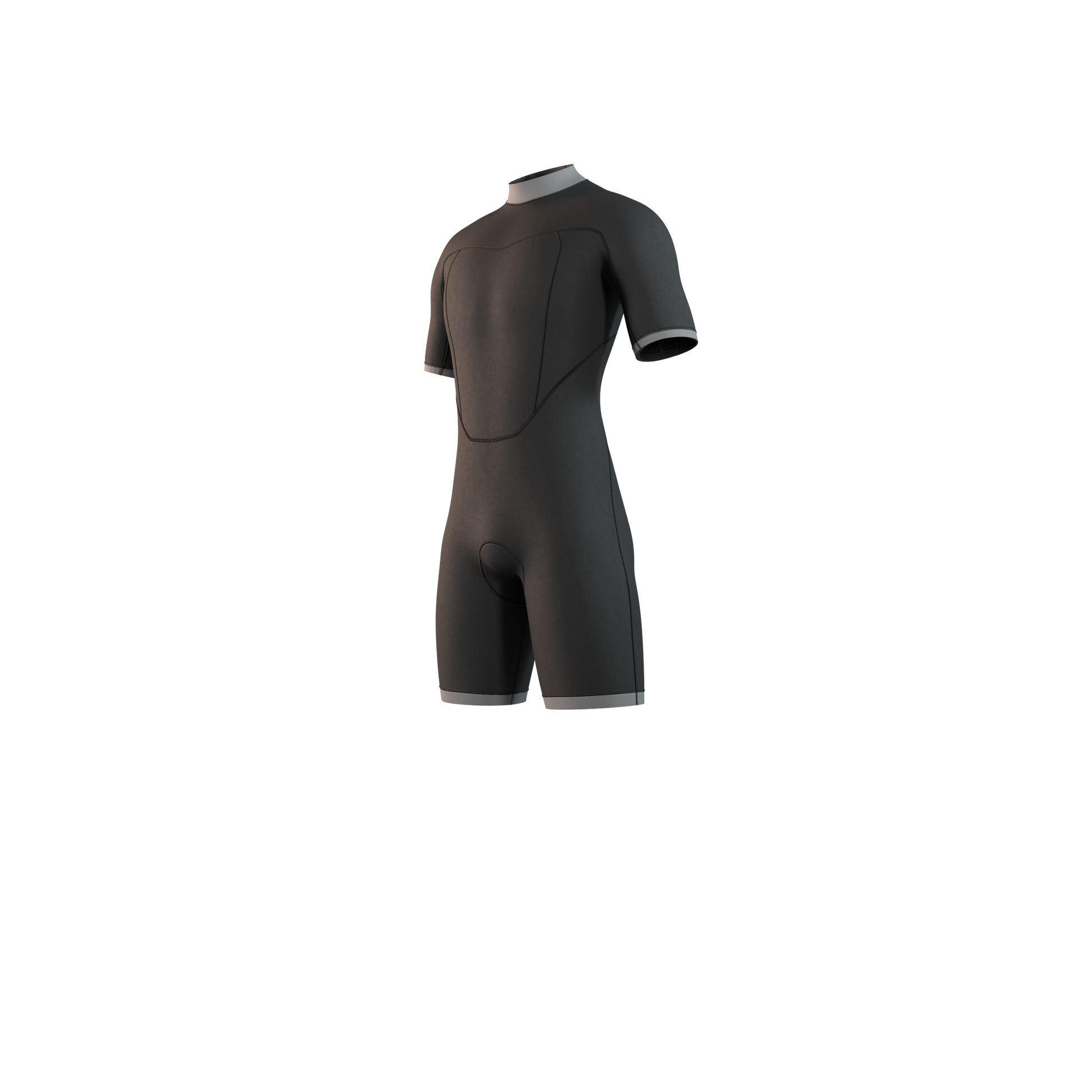 Brand Shorty 3/2mm Bzip Flatlock-62