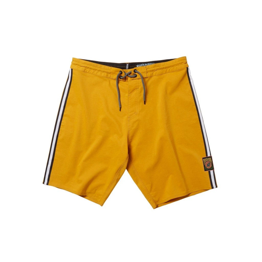 Retro Movement Boardshort, Mustard