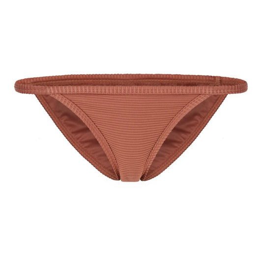 Rib Triangle Bikini Bottom Women