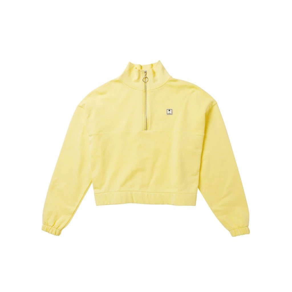Glaze Sweat Women, Pastel Yellow