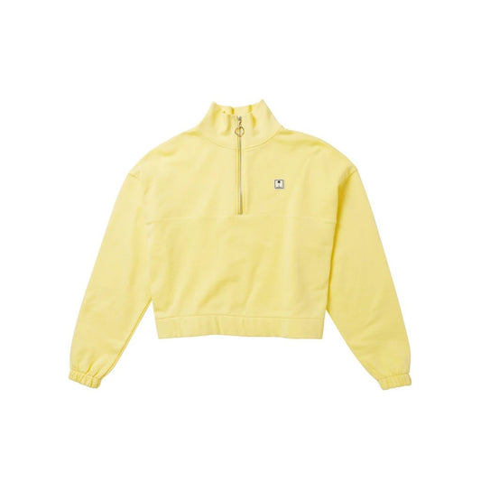 Glaze Sweat Women, Pastel Yellow