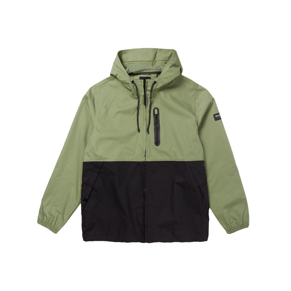 Mystic Canvas Jacket, Olive Green