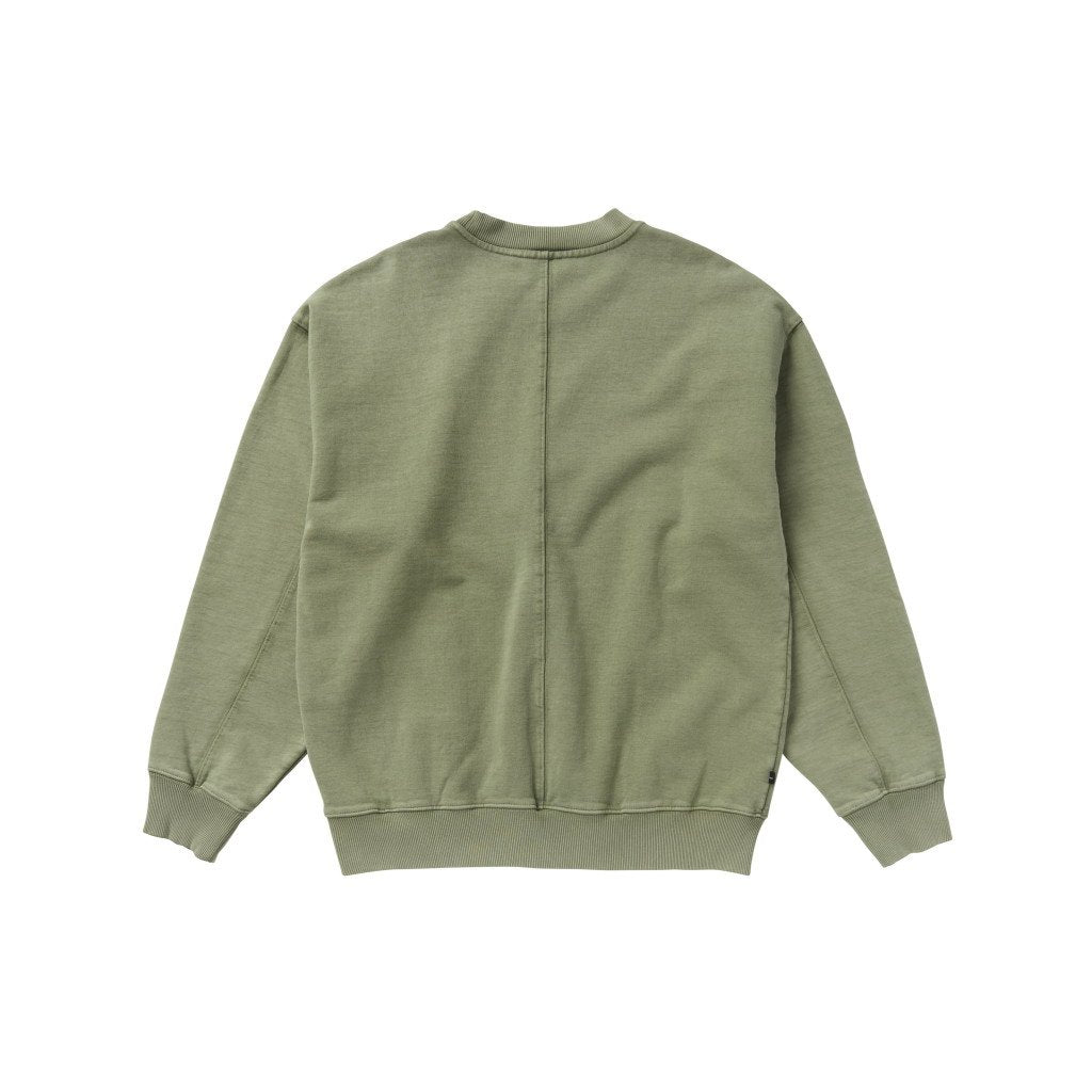 Uproar Crew Sweat, Dark Olive