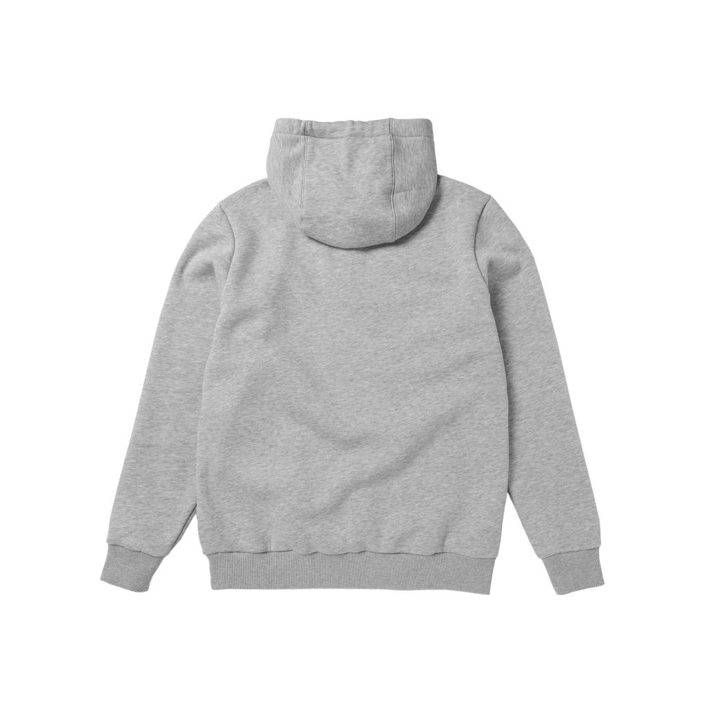 Brand Hood Sweat, Light Grey Melee