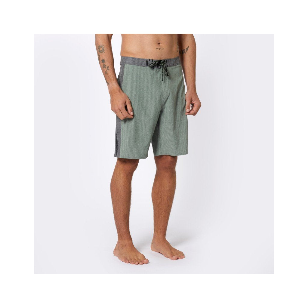 Empire High Performance Boardshort, Dark Olive