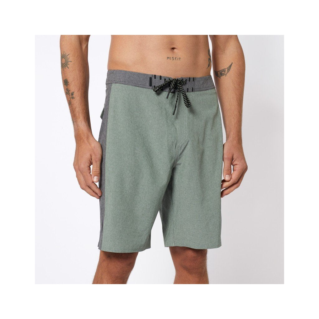 Empire High Performance Boardshort, Dark Olive