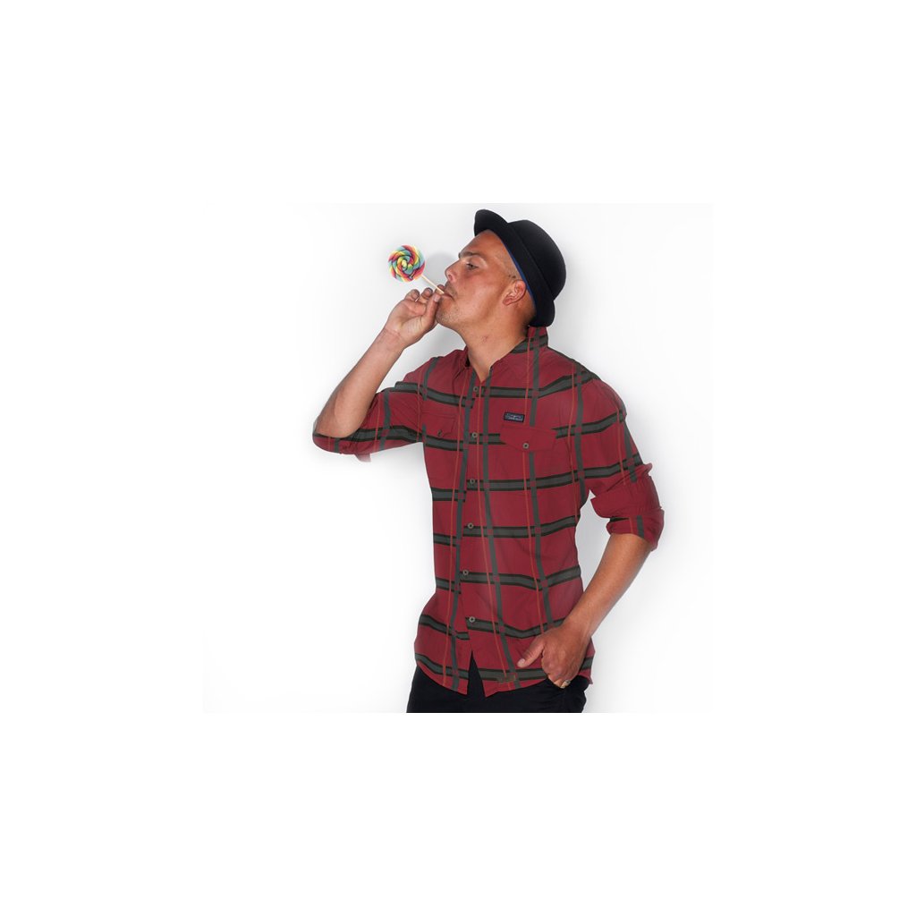 Turbulence Shirt, Rio Red