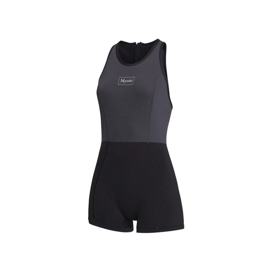 Lunar Short John 2/2mm Bzip Women, Black