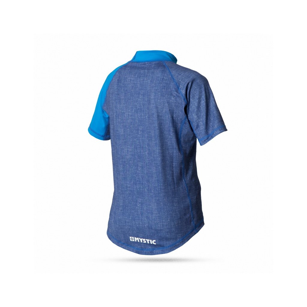 Star Rash Vest S/S Kids, Blue