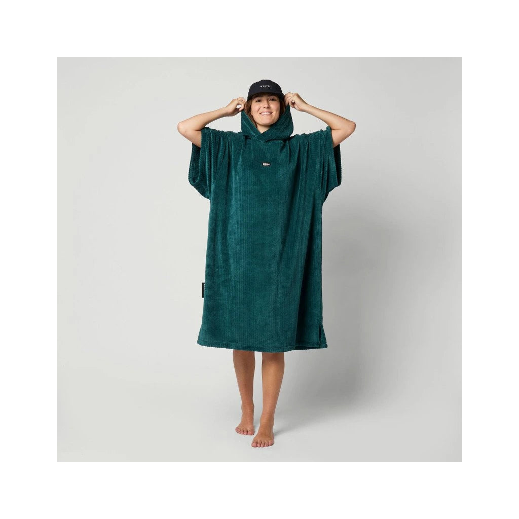 Poncho Corduroy, Teal