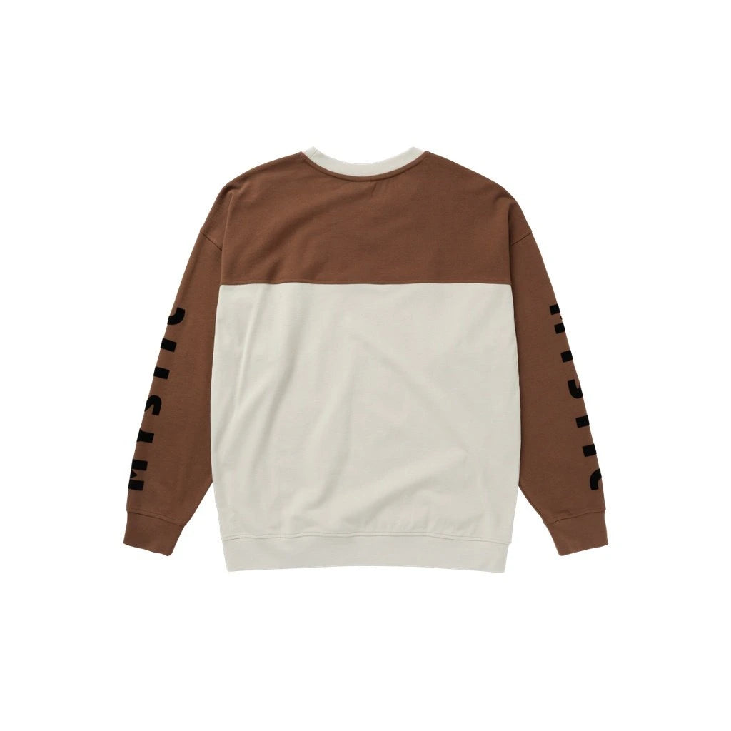 Docked Crew Sweat, Brown