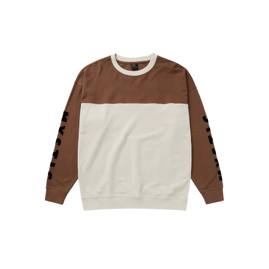 Docked Crew Sweat, Brown