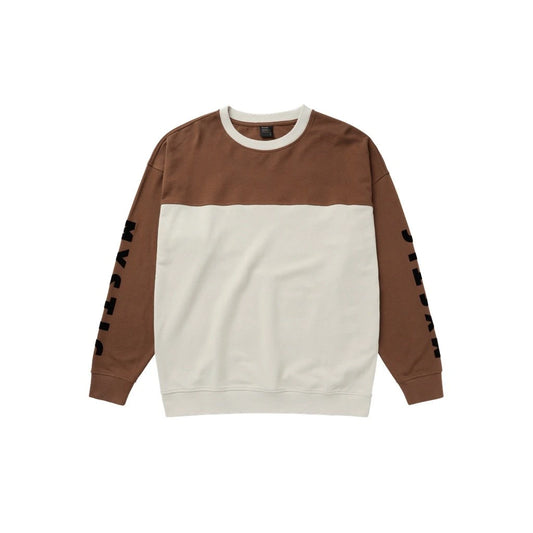 Docked Crew Sweat, Brown