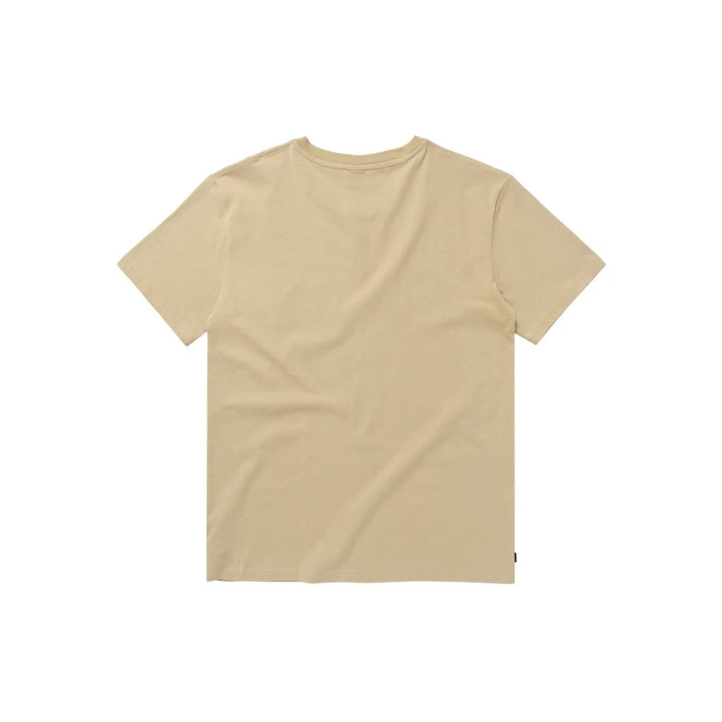 Brand Tee, Pale Khaki