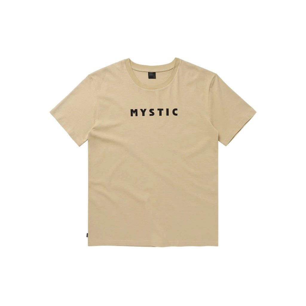 Brand Tee, Pale Khaki