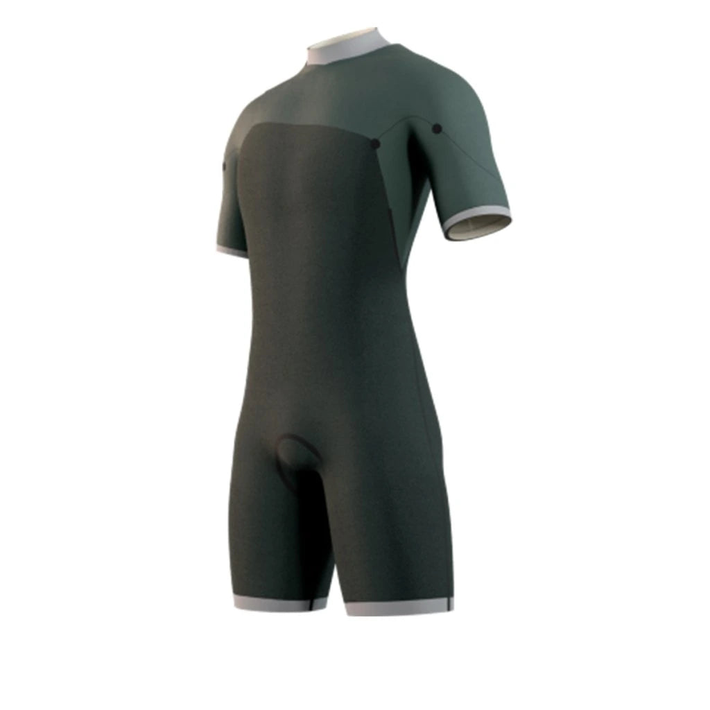 Motion Shorty 3/2mm Fzip, Black Sand