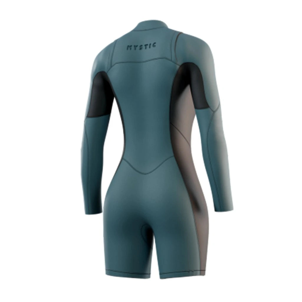 Haven Longarm Shorty 3/2mm Double Fzip Women, Teal