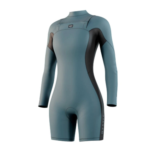 Haven Longarm Shorty 3/2mm Double Fzip Women, Teal