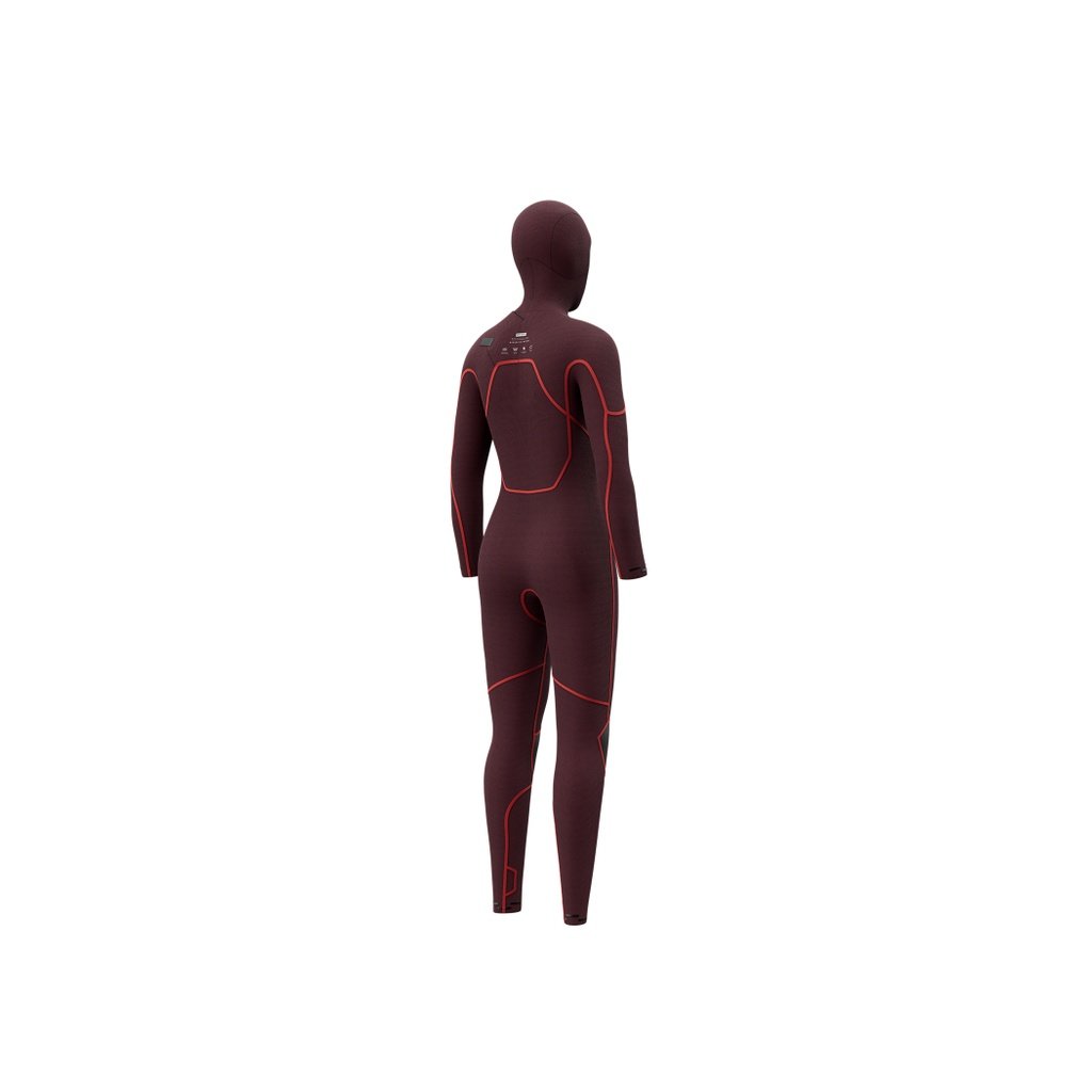 Gem Fullsuit 6/4/3mm Hooded Fzip, Black