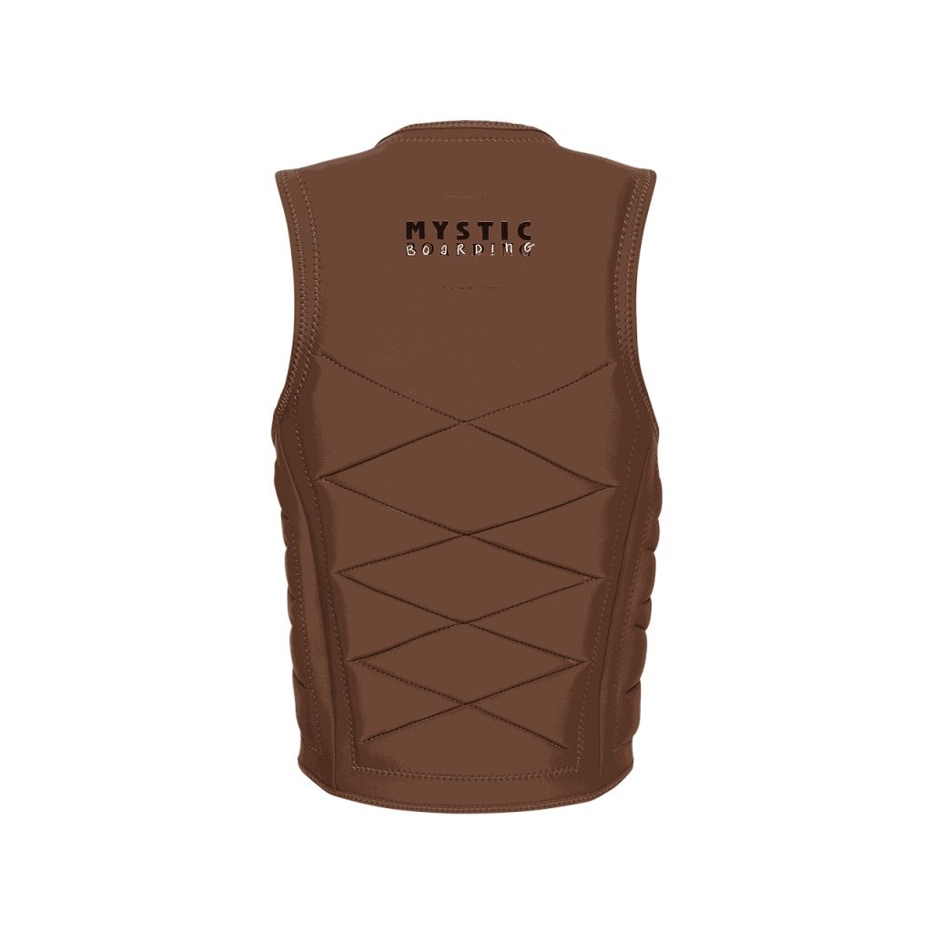 Outlaw Impact Vest Fzip Wake, Brown