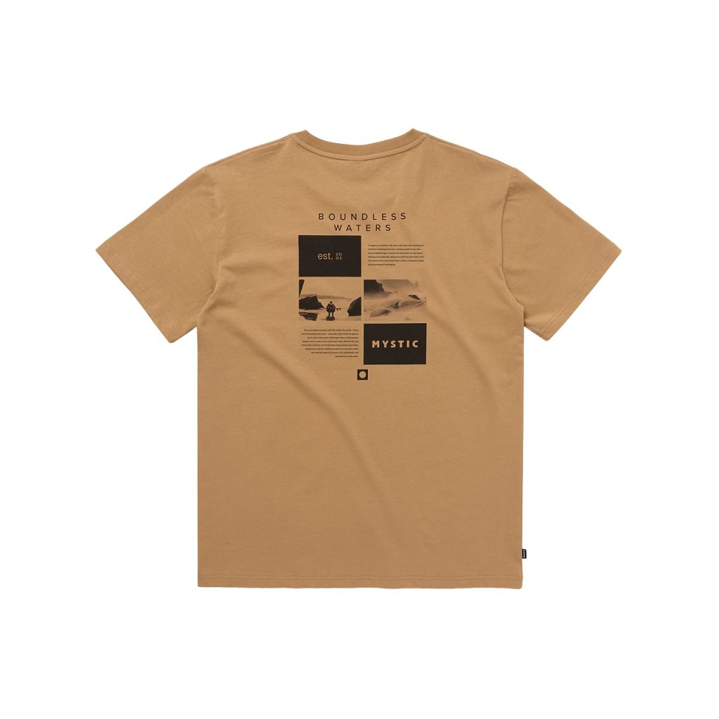 Trifecta Tee, Slate Brown