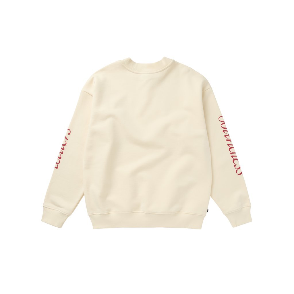 Mystic Resolute Crew Sweat, Off White