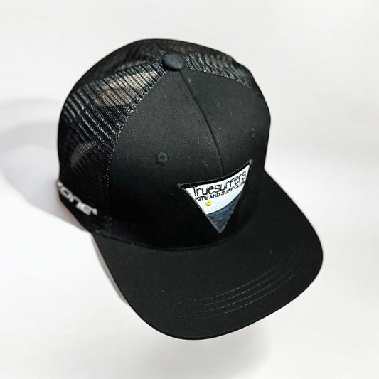 TrueSurfersxOzone Cap Large Size, Black