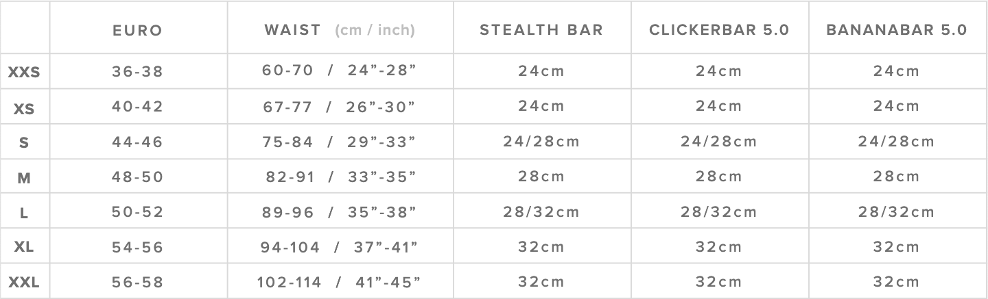 Mystic Kite trapéz Warrior X Waist Harness, Black (no hook)