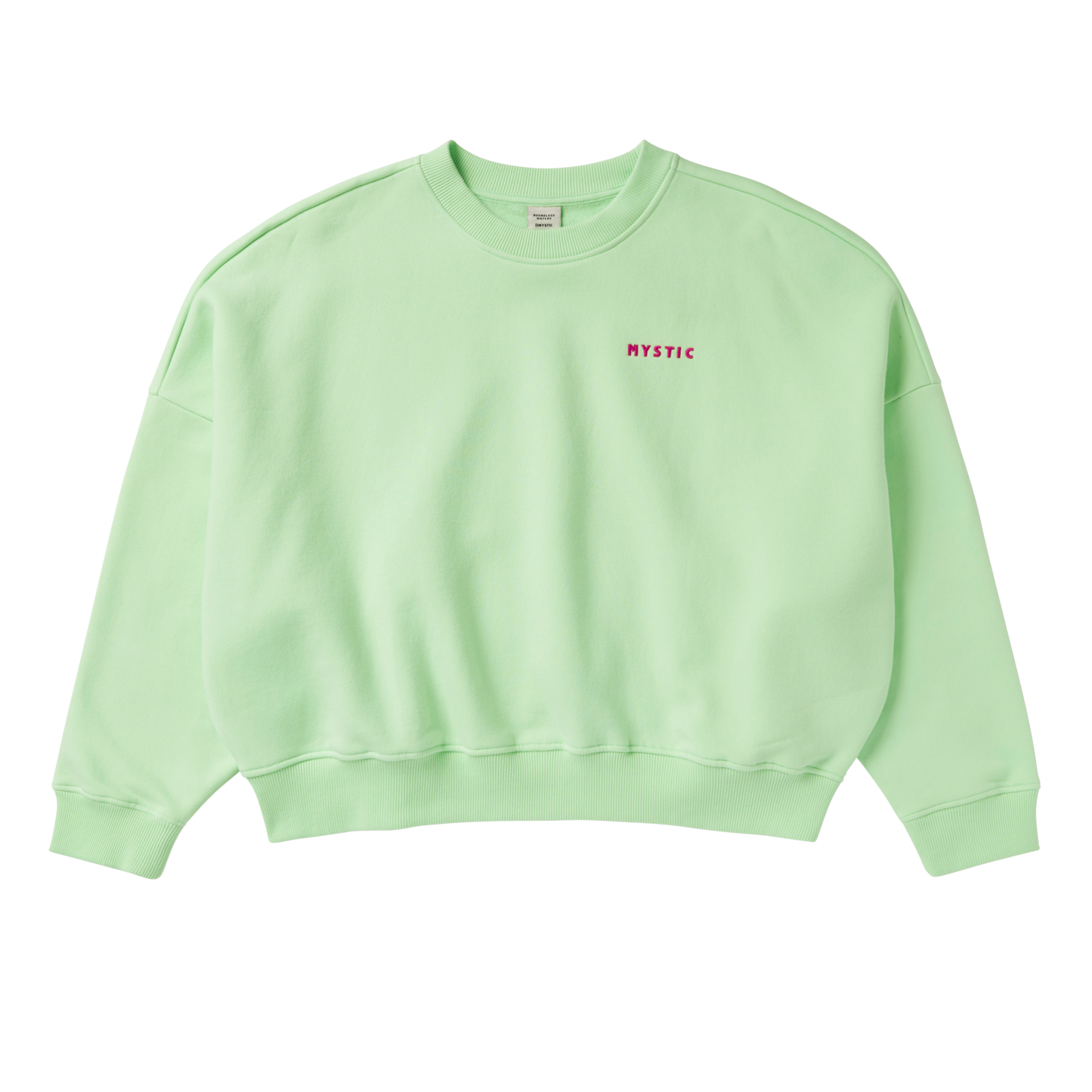 Dropped Shoulder Crew Sweat Women-5