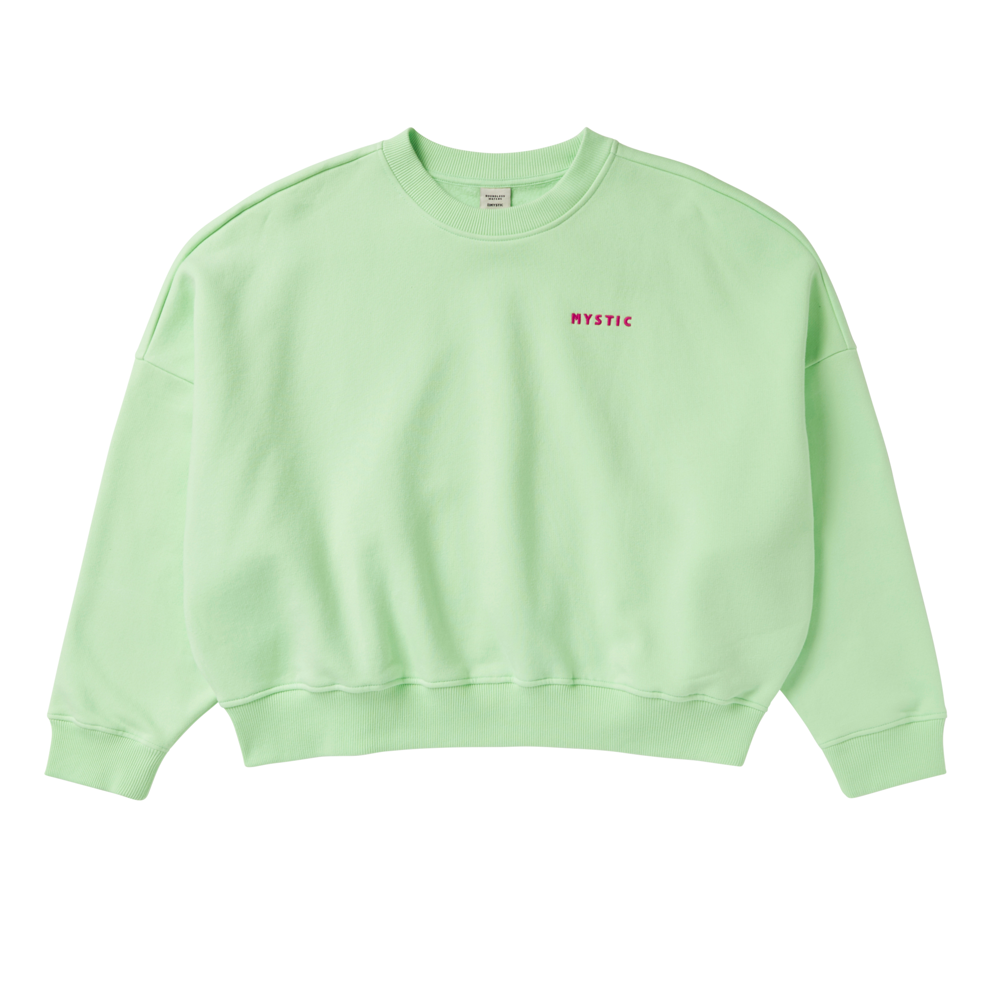 Dropped Shoulder Crew Sweat Women-5