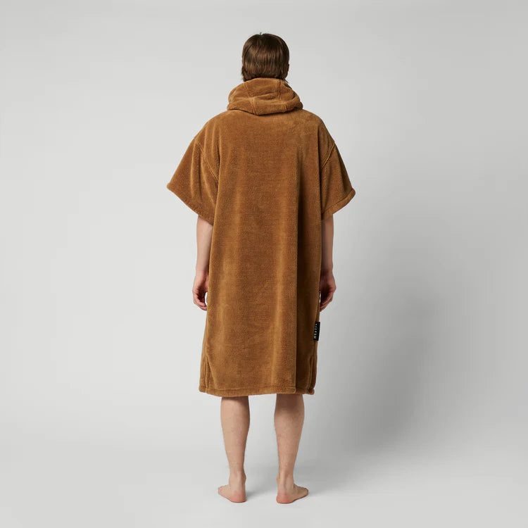 Mystic Teddy poncho 2024, Slate Brown