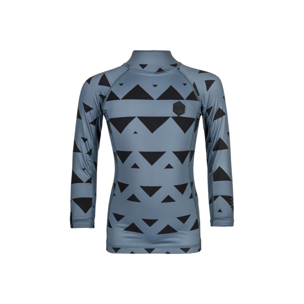 Star L/S Rashvest Kids, Pewter
