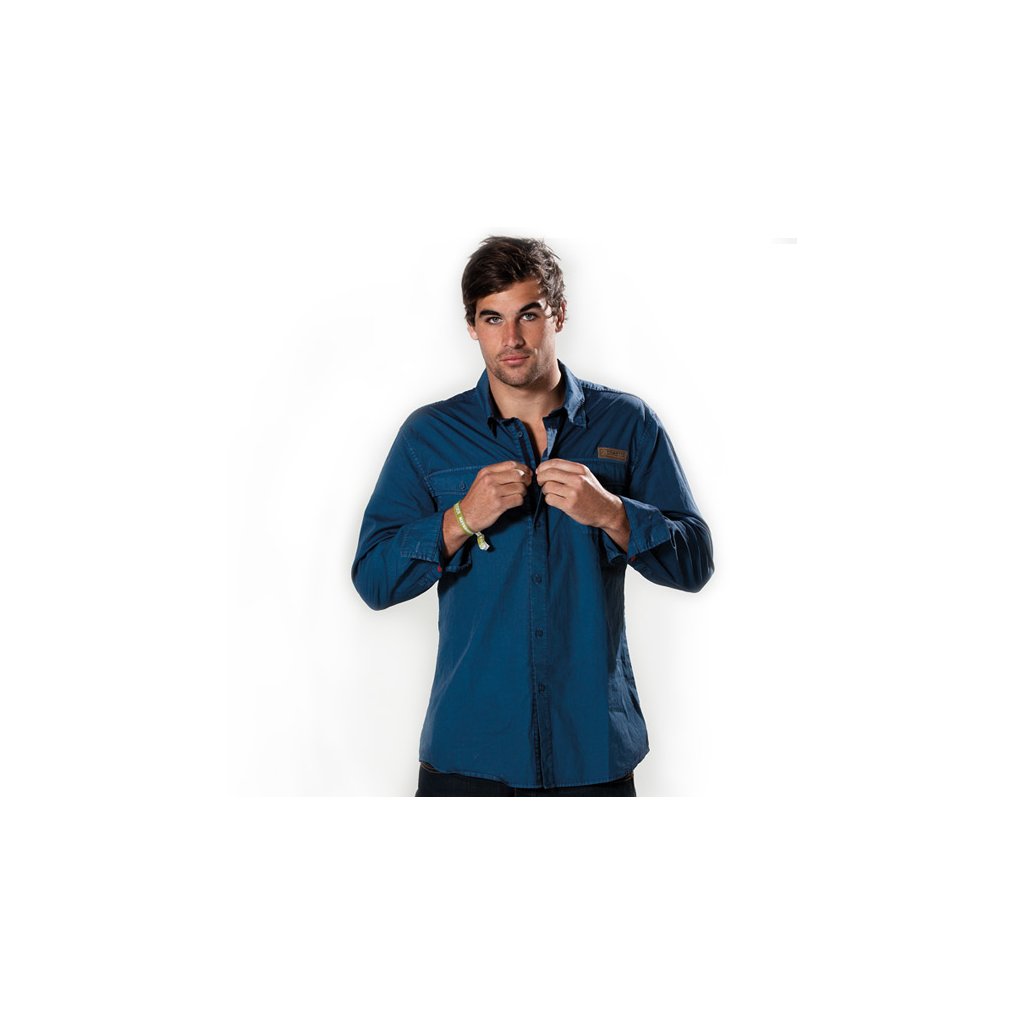 Amplify Shirt, Denim Blue