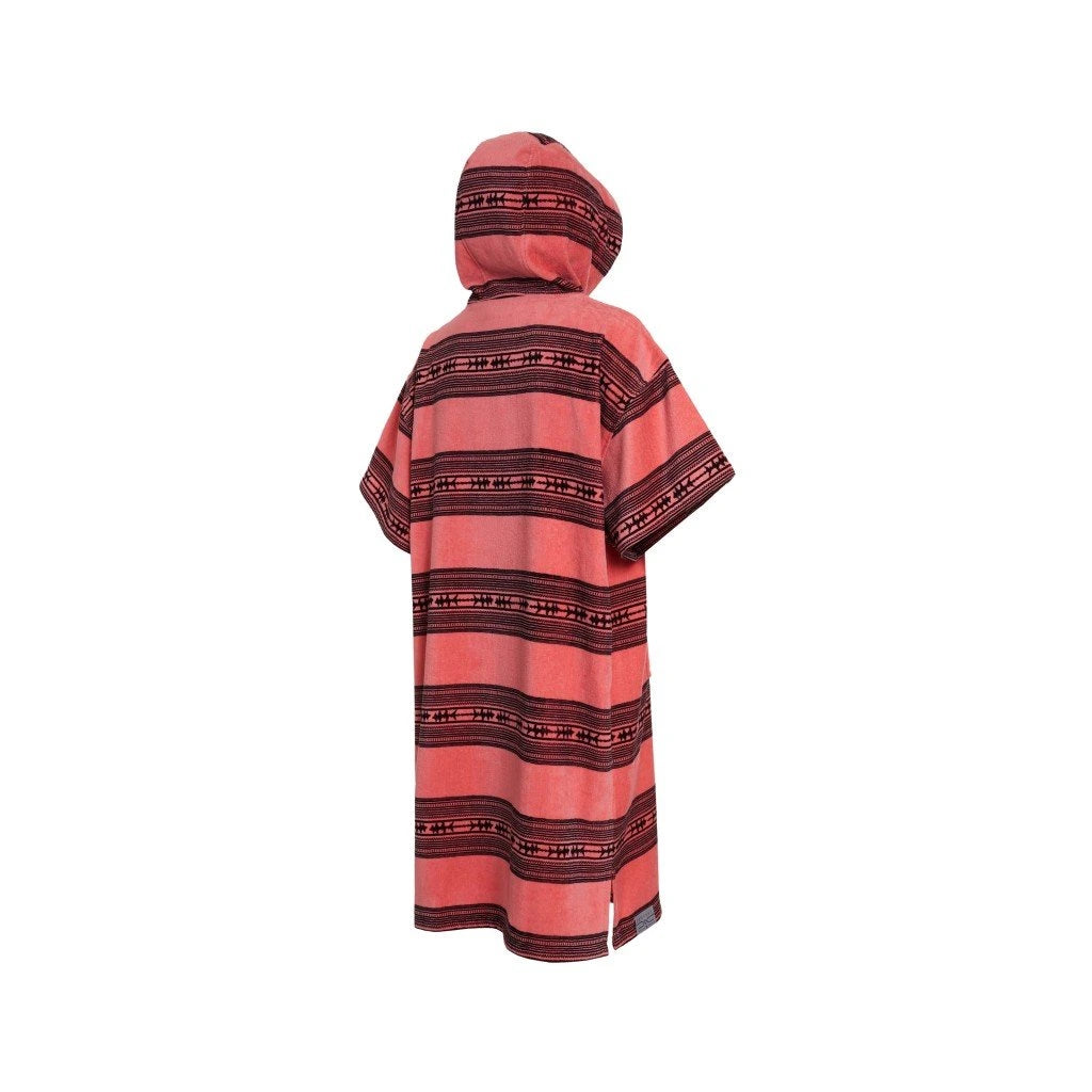 Poncho Velour, Soft Coral