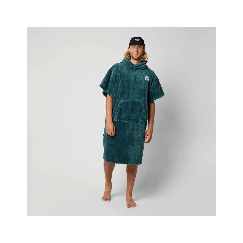 Teddy poncho, Teal
