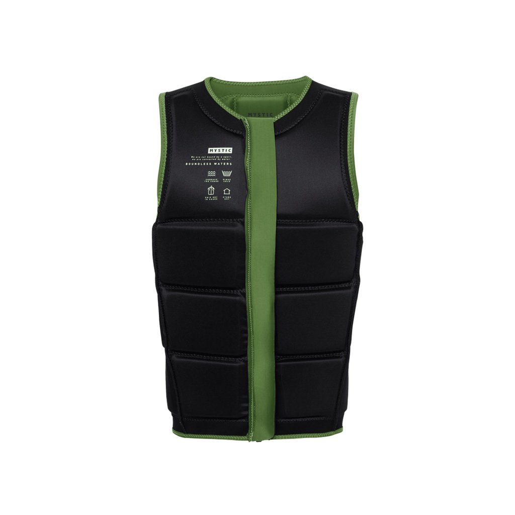 Star Impact Vest Fzip Wake CE, Soft Green