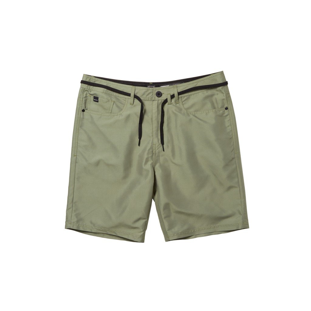 The Hybrid Boardshort, Olive Green