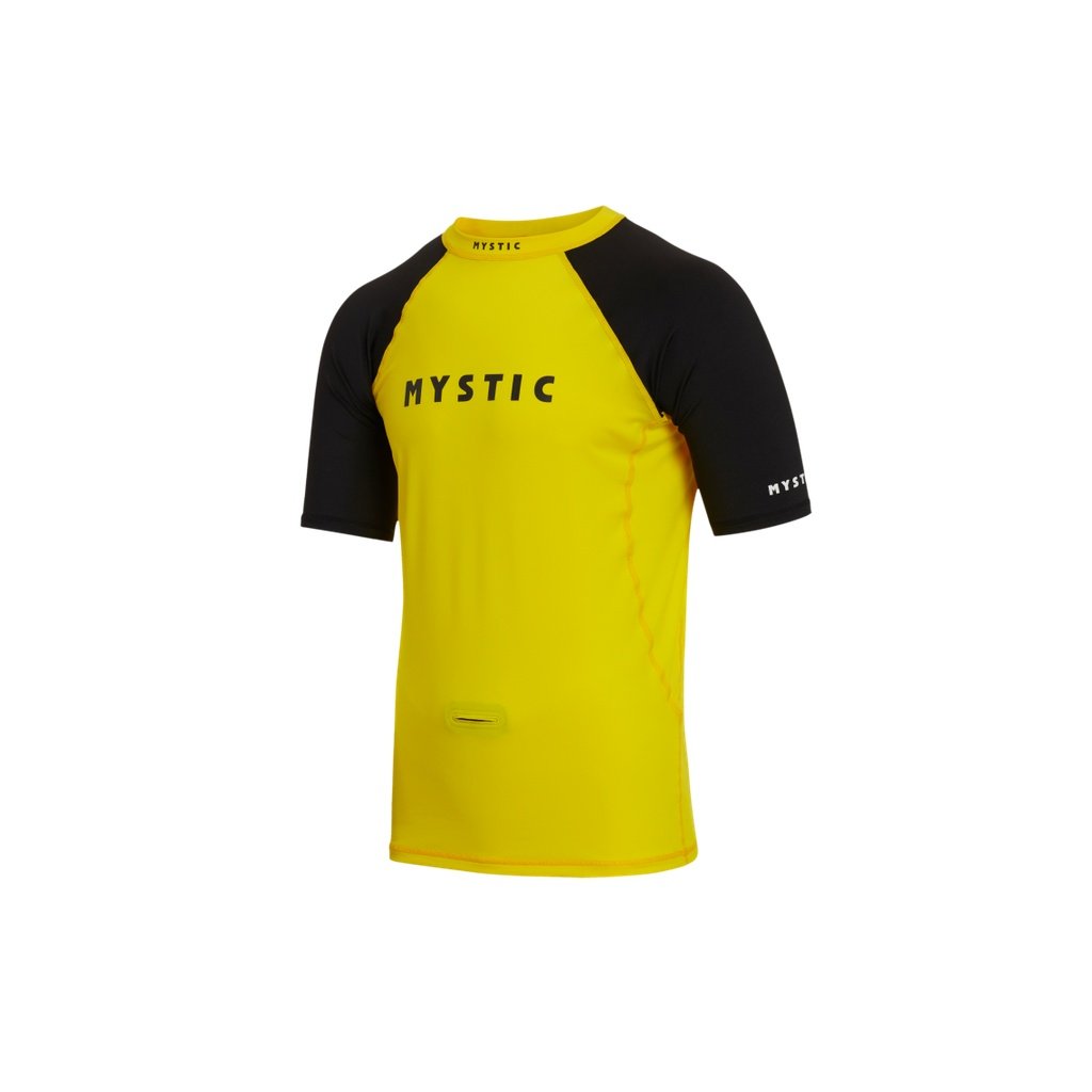 Event Rash Vest S/S, Yellow