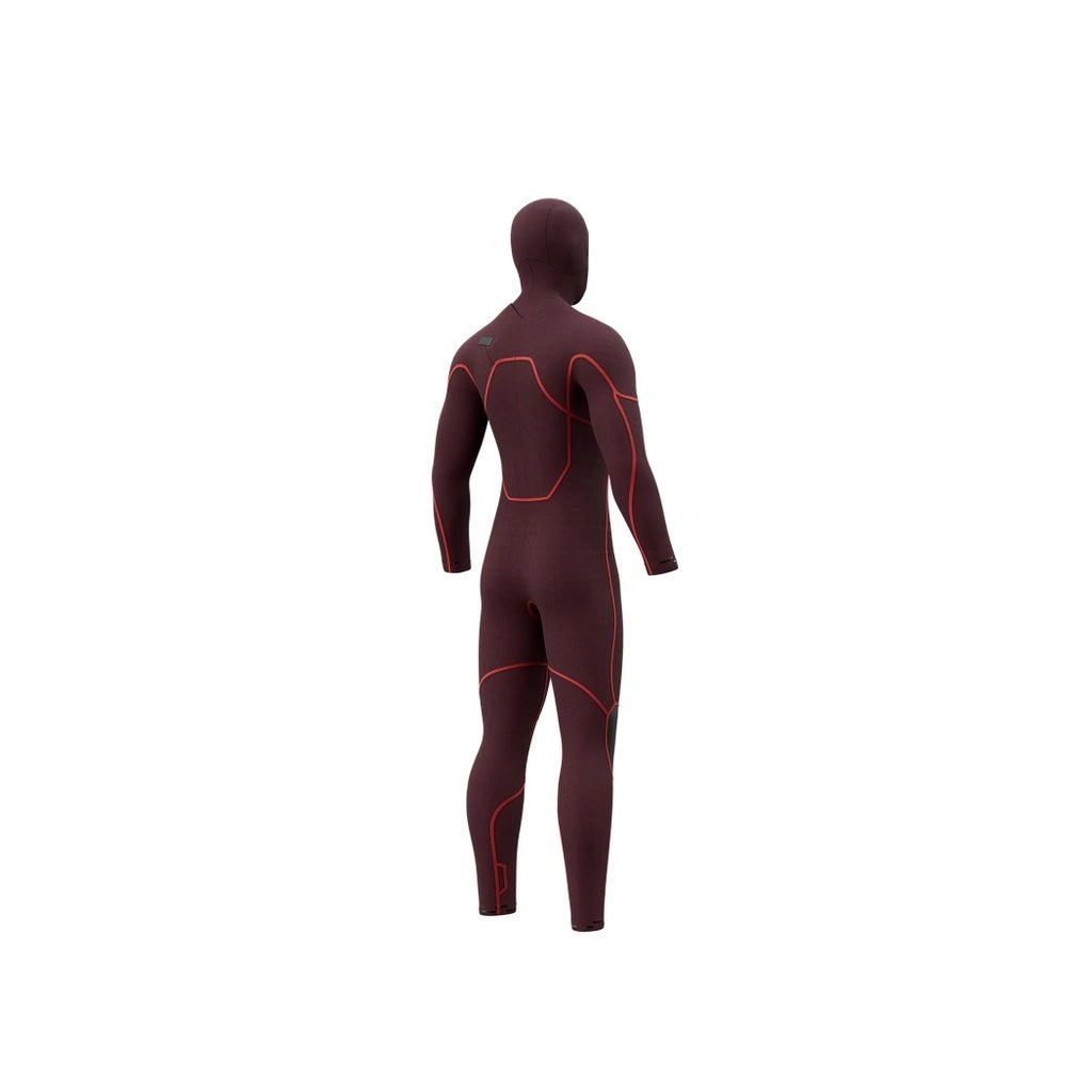 Voltt Hooded Fullsuit 6/4/3mm Fzip, Black