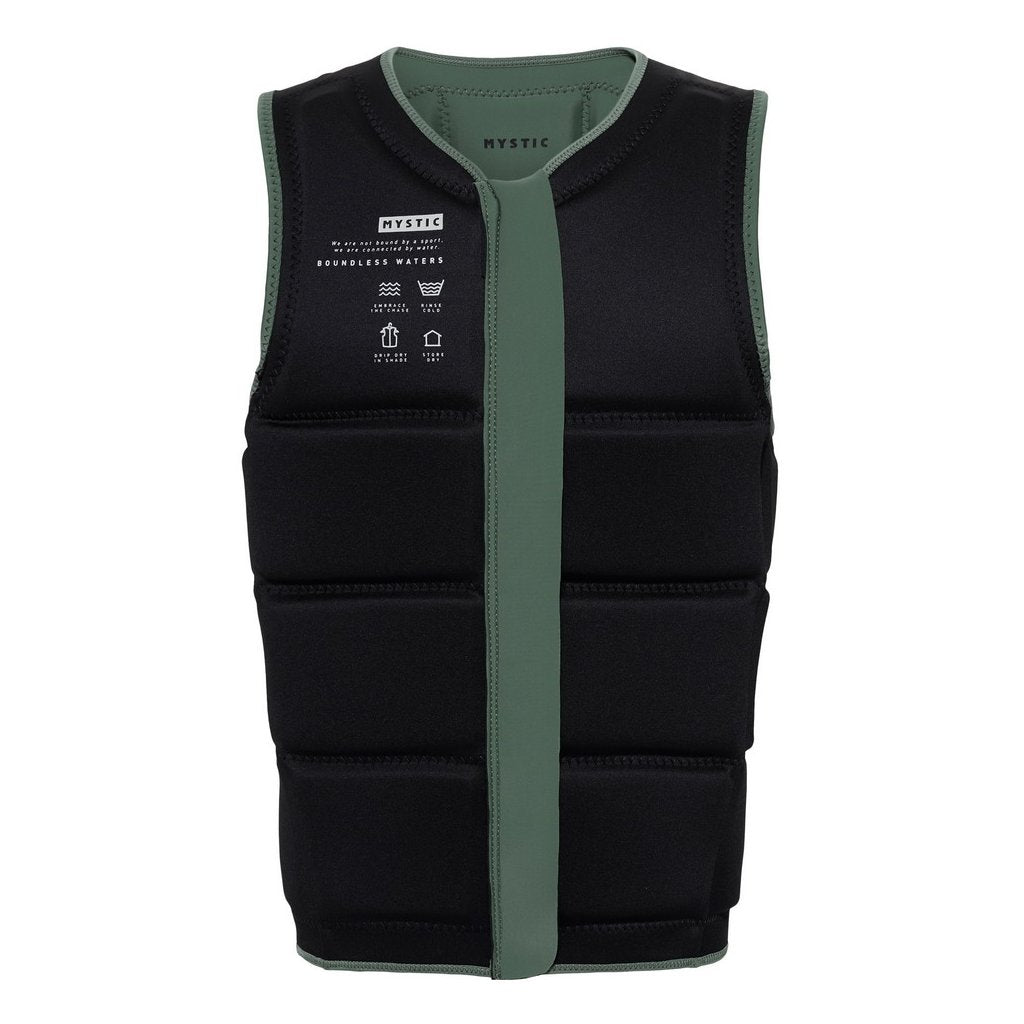 Star Impact Vest Fzip Wake CE, Dark Olive