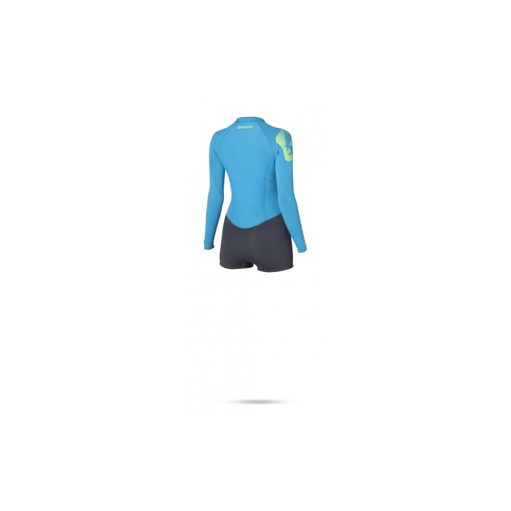 Diva Longarm Super Shorty F-zip Wom, Teel