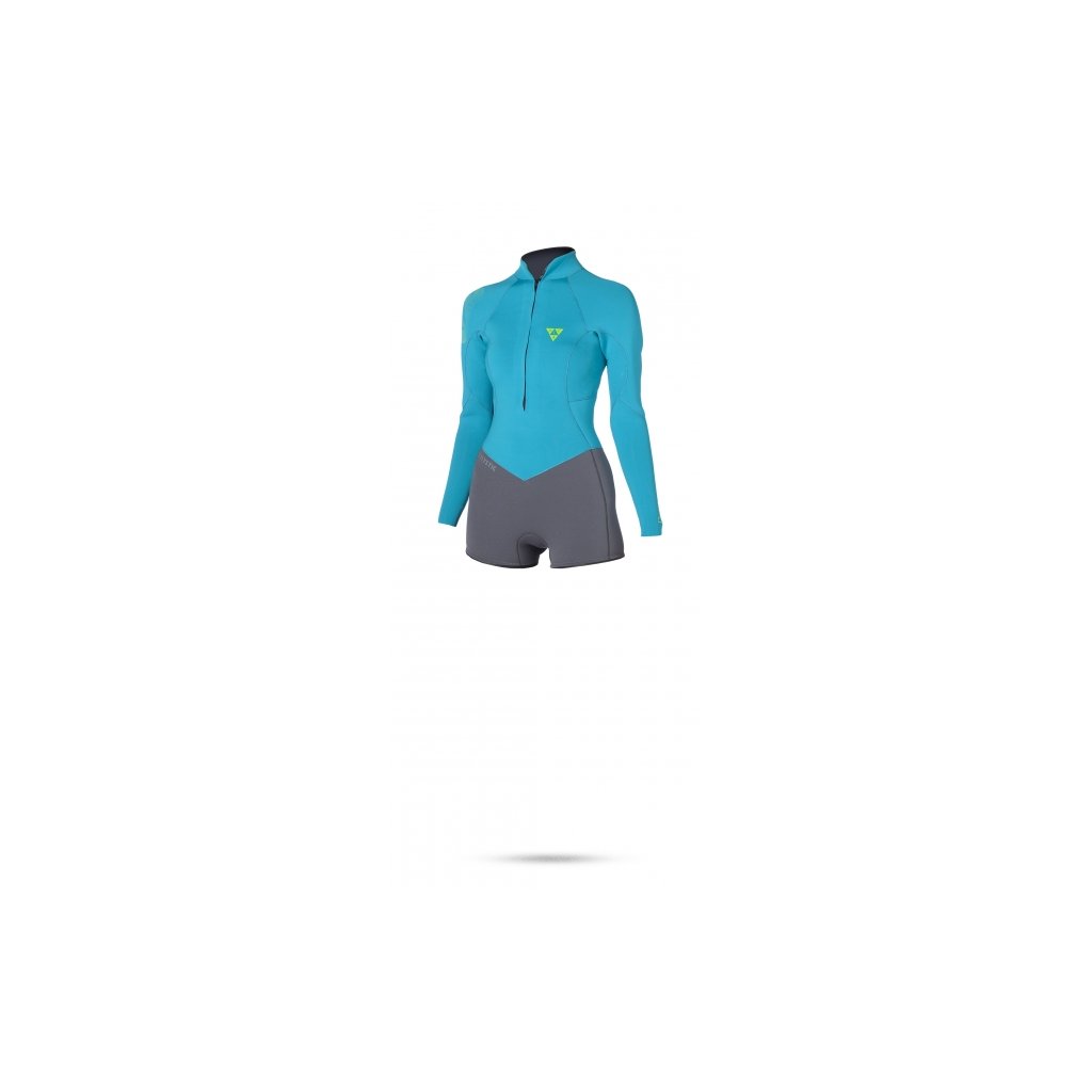 Diva Longarm Super Shorty F-zip Wom, Teel