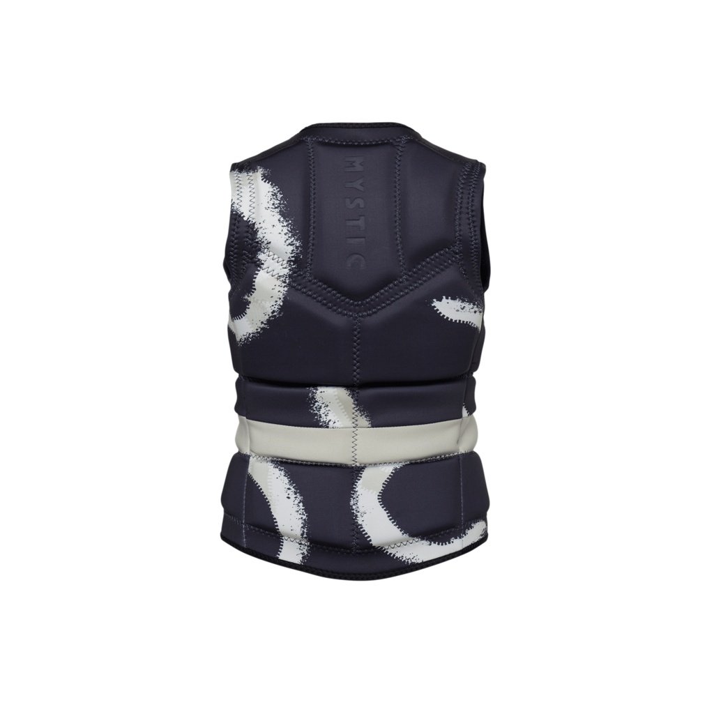 Evoke Impact Vest Fzip Wake Women, Black Allover
