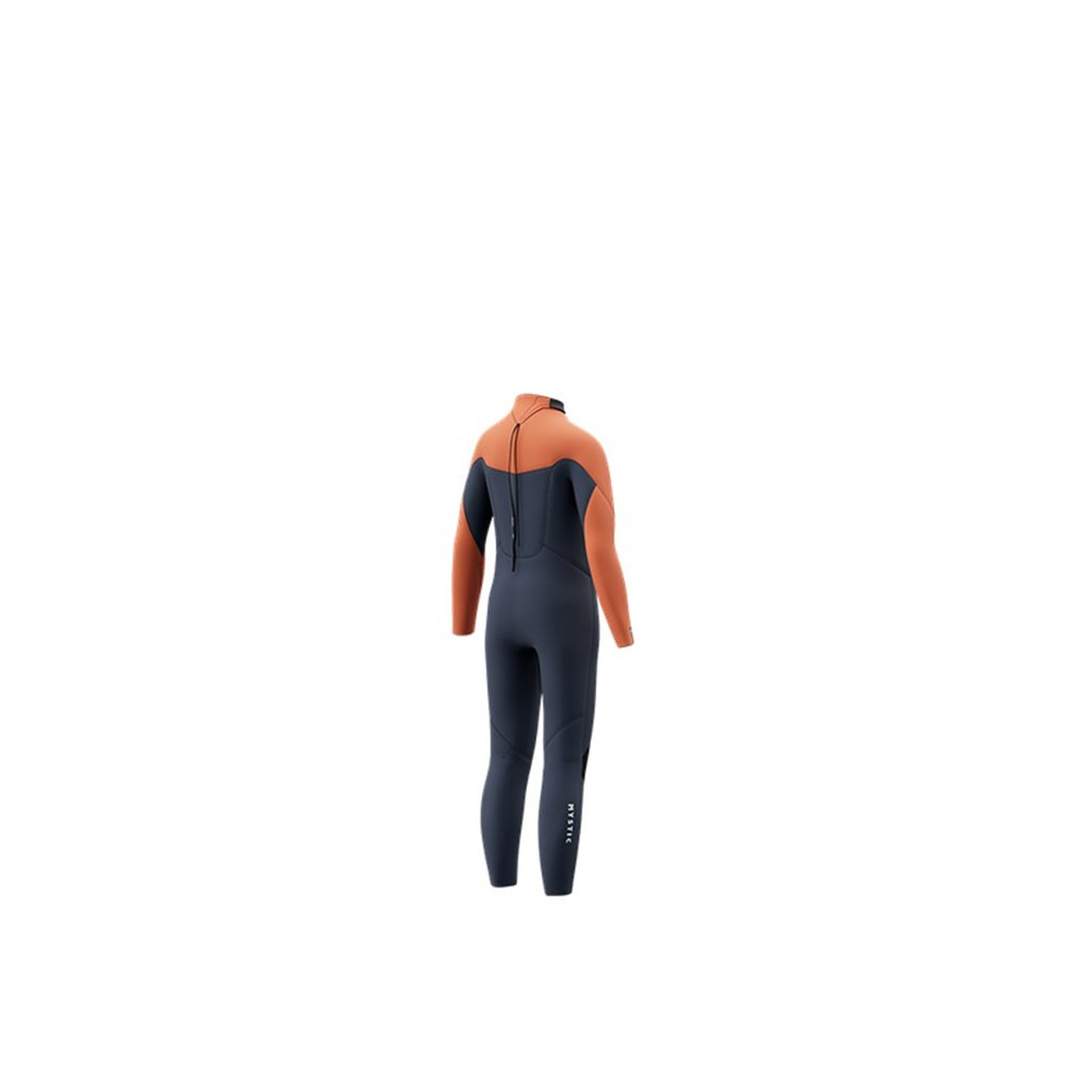 Star Fullsuit 5/4mm Bzip Kids, Navy/Orange