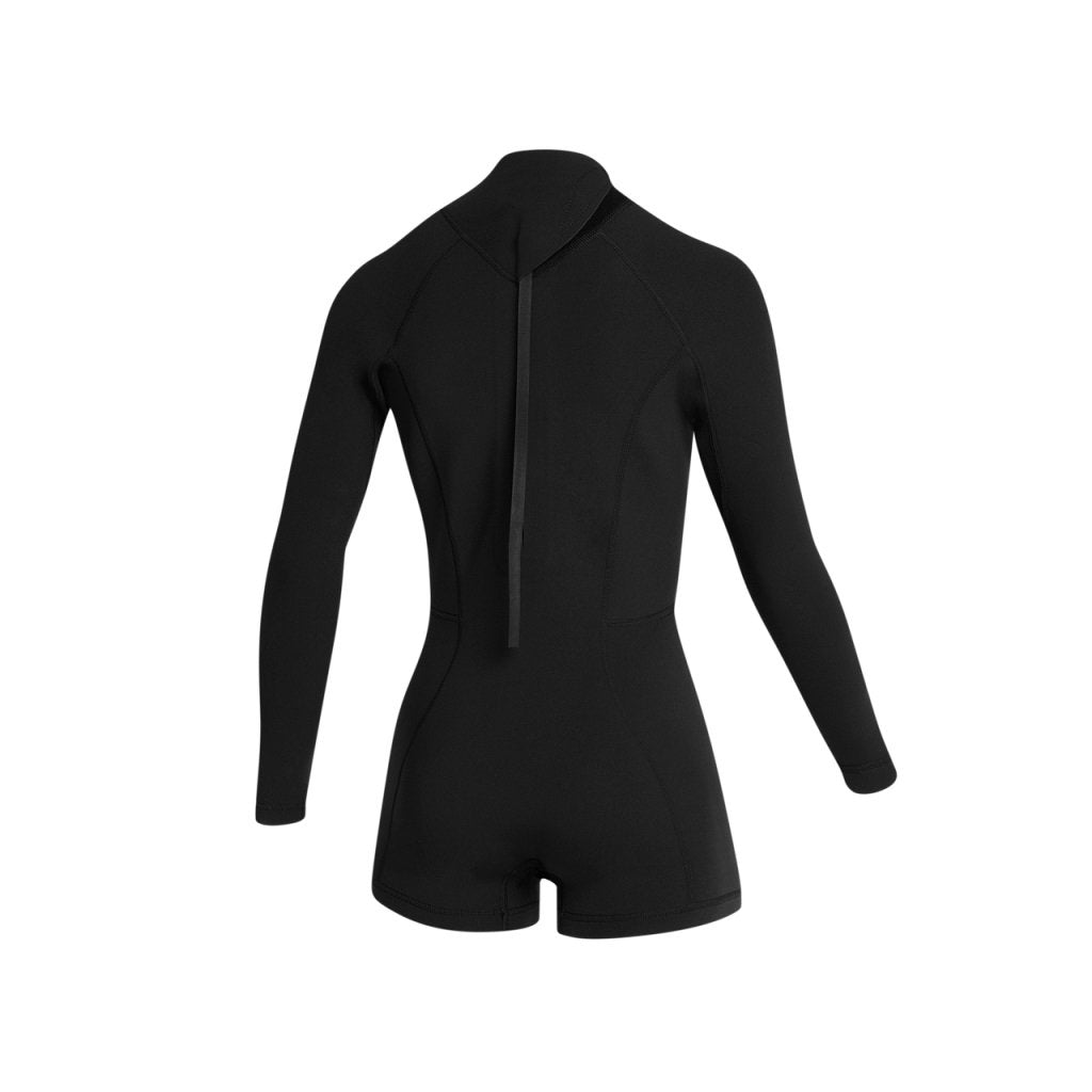 Lunar Longarm Shorty 2/2mm Bzip Women, Black