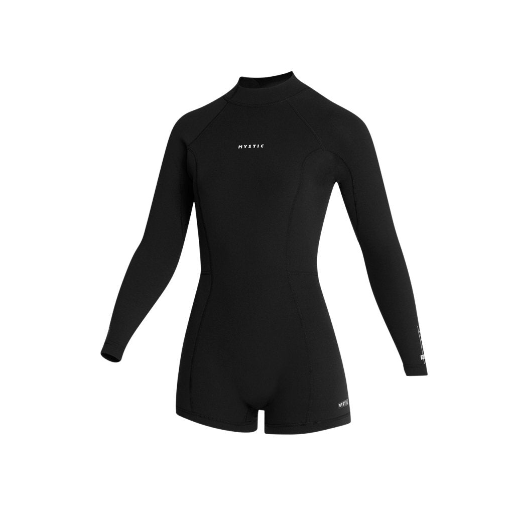 Lunar Longarm Shorty 2/2mm Bzip Women, Black