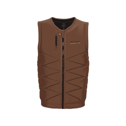Outlaw Impact Vest Fzip Wake, Brown